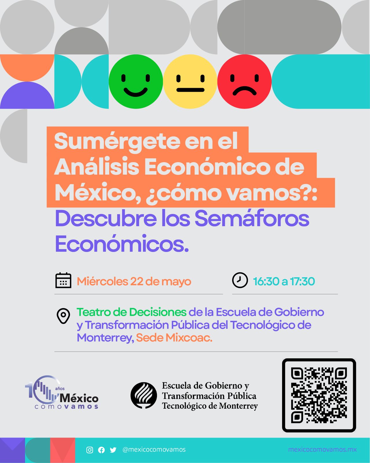 Invitación a sesión con México, ¿cómo vamos?