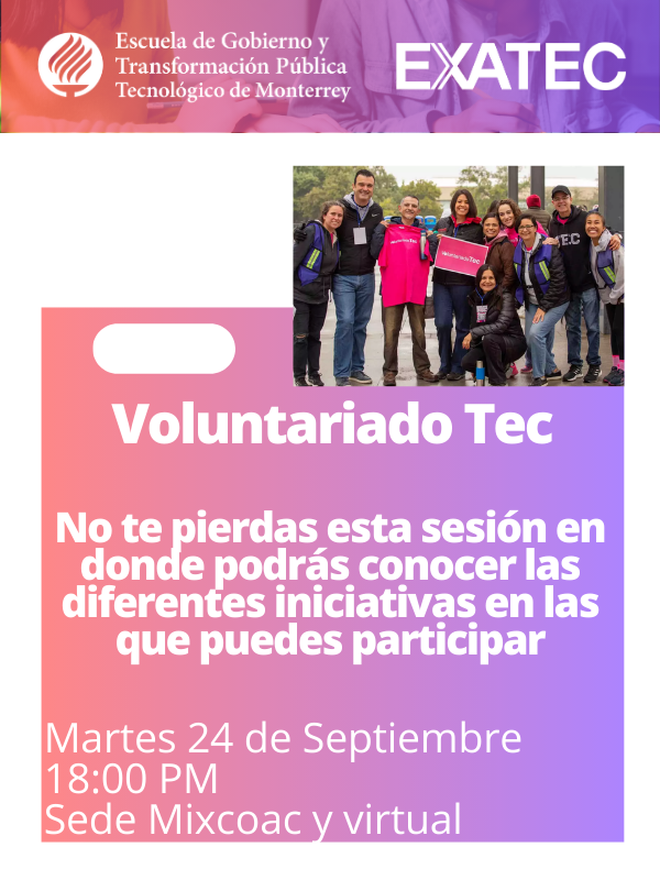 Voluntariado Tec: Iniciativas y Proyectos