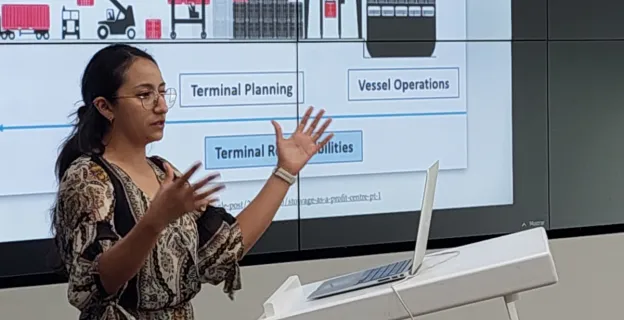 Seminario optimización de operaciones de terminal portuaria en México portada