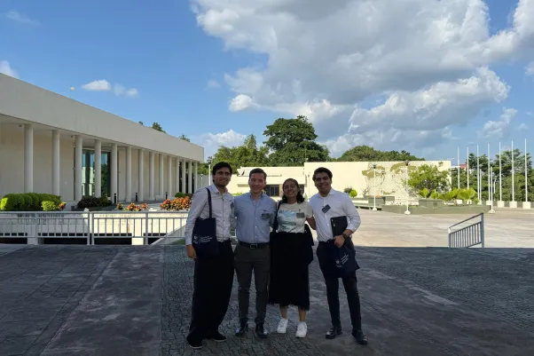 Estudiantes de la EGobiernoyTP  realizan pasantía internacional en la Casa Presidencial de El Salvador