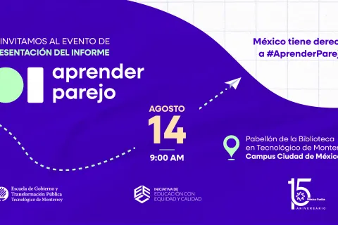 Invitación al evento Aprender parejo