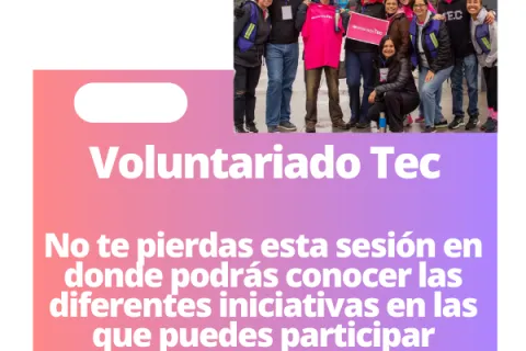 Voluntariado Tec: Iniciativas y Proyectos